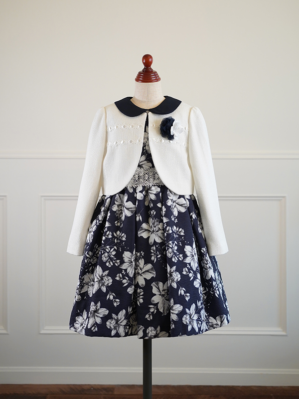 CHOPIN 花柄プリントアンサンブル[ 110サイズ ]